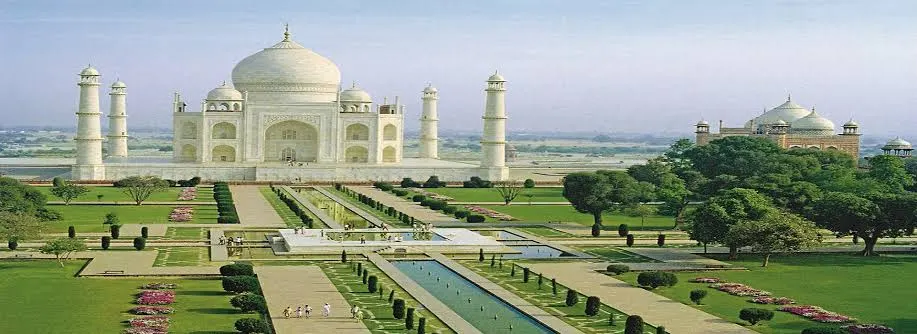 The Taj Mahal in Agra